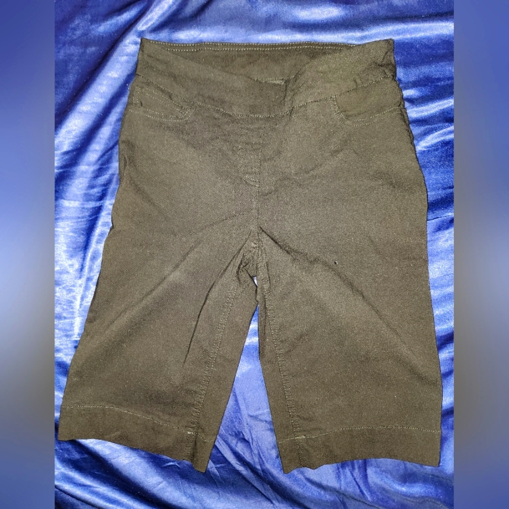 Slim-Sation Black Walking Shorts